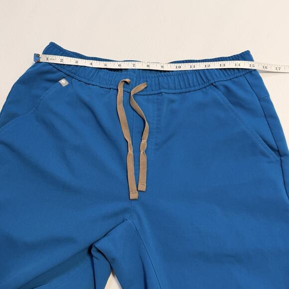 Figs Scrub Set Mens Medium Alps Blue Chisec Top Tansen Jogger Pants - Picture 14 of 16